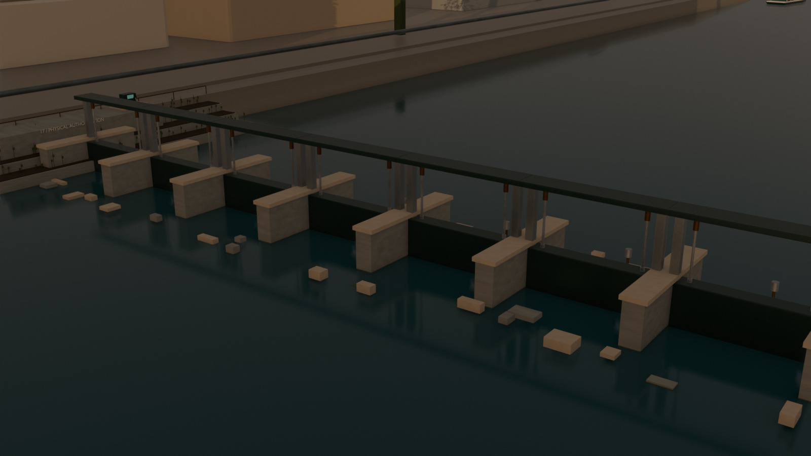 Actual Blender v50 Gate 17 inspection render.