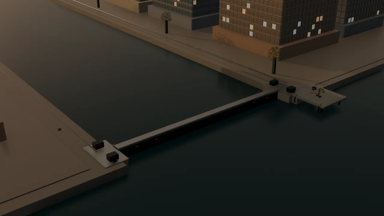 Blender v47 context study. Gate and berth are preserved in v49.